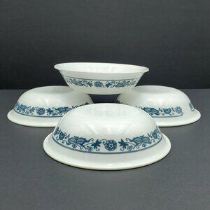 Corelle Old Town Blue Dessert Fruit Sauce Bowls Corning Blue Onion Berry Bowls